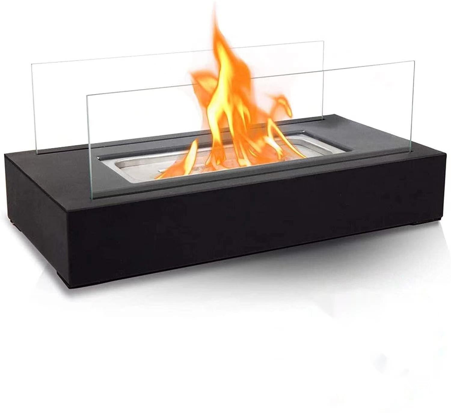 Portable Fireplace Black