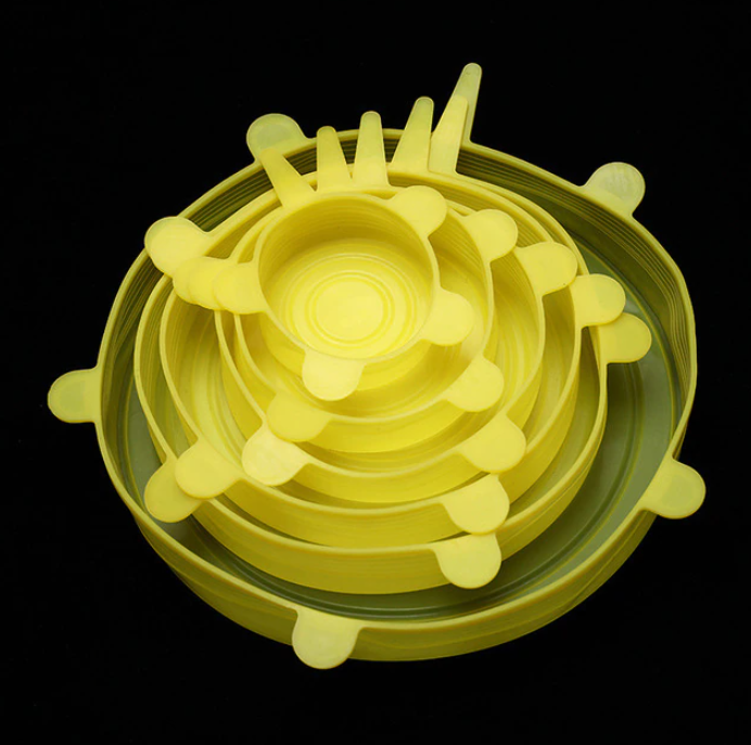 Silicone Food Wrap Yellow